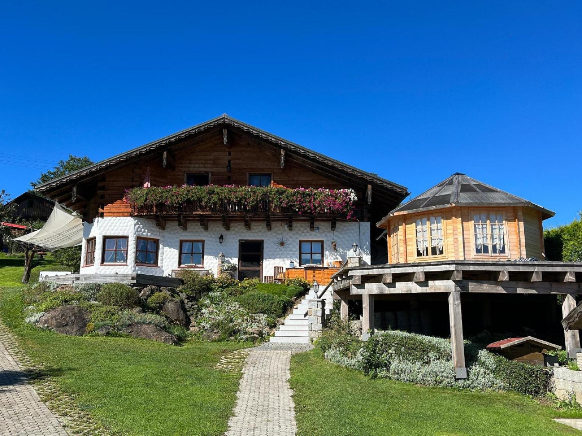 Ferienwohnung "Auszeit" Mit Garten Санкт Освалд Екстериор снимка